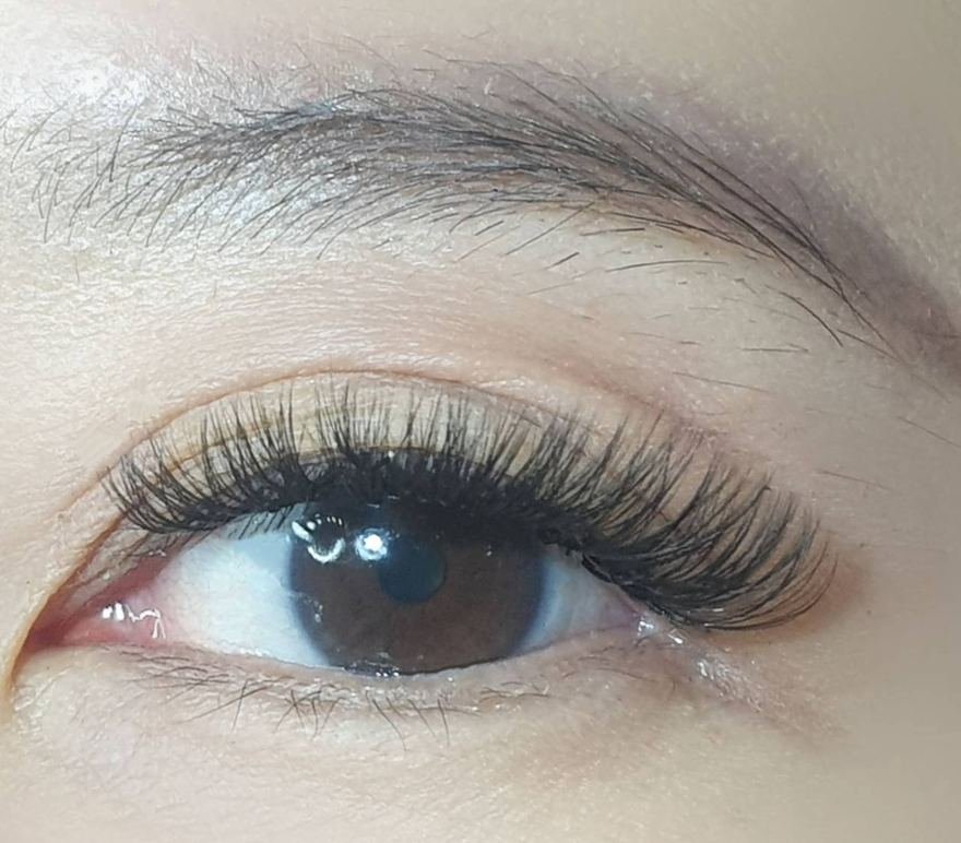 Mega Volume lash extensions, client result 3 at Léora Lash Studio Bangkok
